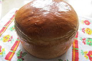 Деревенский хлеб на меду