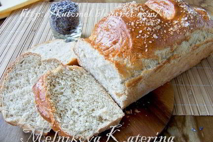 Домашний хлеб с лавандой и медом
