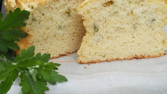 ШАГ 6. домашний хлеб с петрушкой без замеса