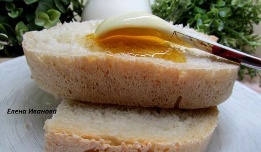 Рецепт французский постный хлеб