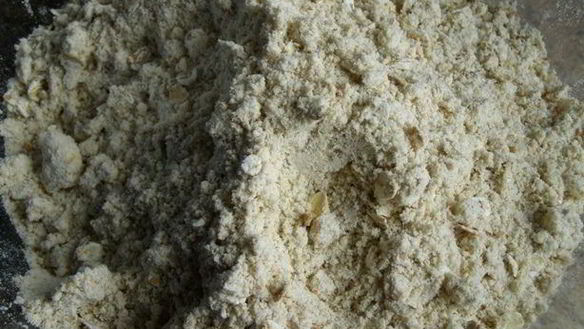 ШАГ 2. гречневый хлеб с печеным перцем