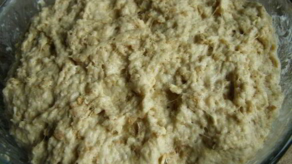 ШАГ 4. гречневый хлеб с печеным перцем