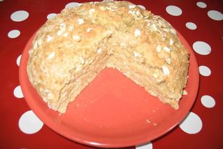Ирландский содовый хлеб без дрожжей и яиц