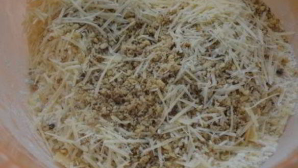 ШАГ 4. ирландский содовый хлеб с пармезаном и грецкими орехами