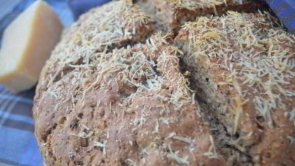 ШАГ 9. ирландский содовый хлеб с пармезаном и грецкими орехами