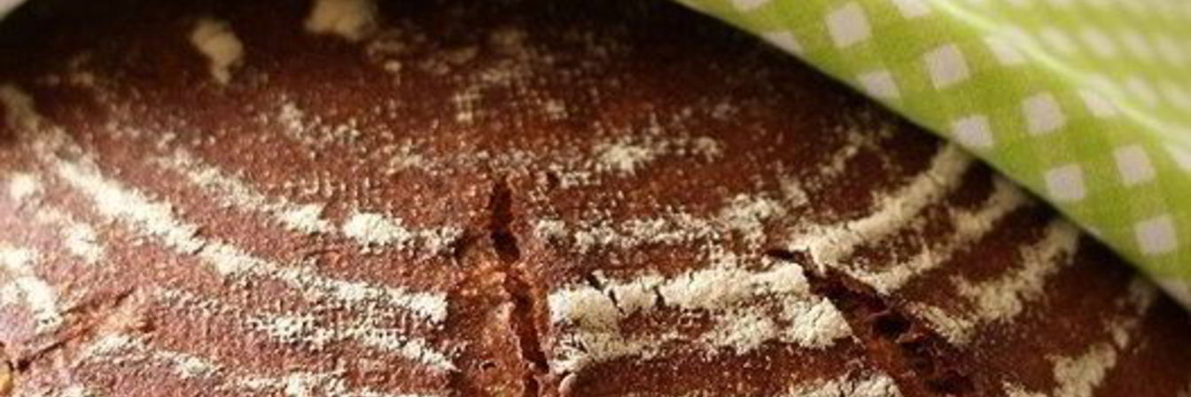 Картофельный хлеб на ржаной закваске