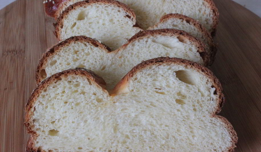 Рецепт хала из двух жгутов