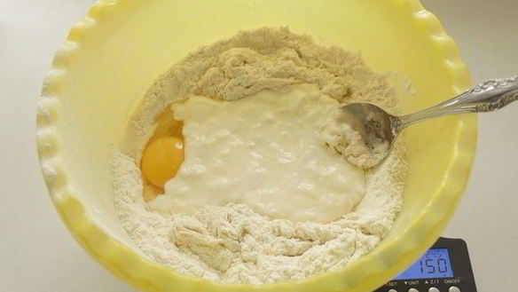 ШАГ 3. хлеб из смешанной муки на йогурте