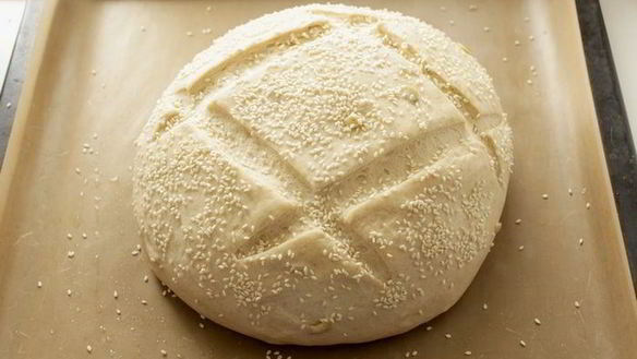 ШАГ 6. хлеб из смешанной муки на йогурте