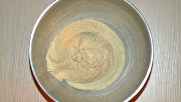 ШАГ 7. хлеб на биге с четырьмя крупами