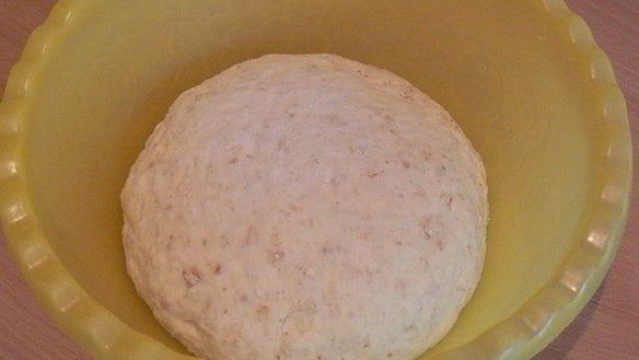 ШАГ 5. хлеб на домашнем йогурте с хлопьями