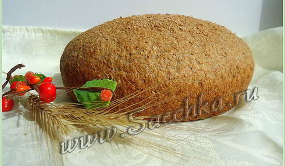 Рецепт хлеб пшеничный с отрубями