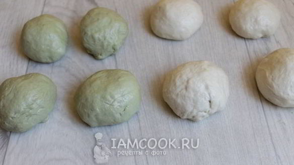 ШАГ 5. хлеб с чаем матча