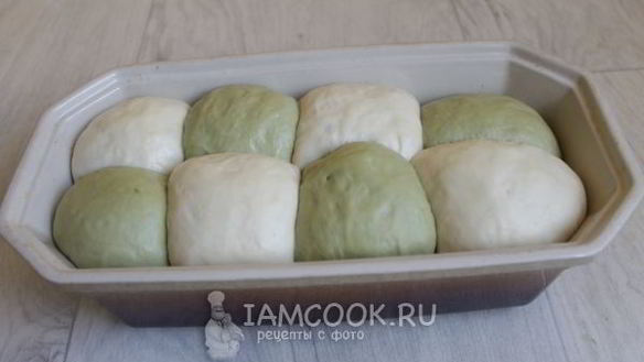 ШАГ 7. хлеб с чаем матча