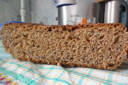 Хлеб с отрубями в духовке