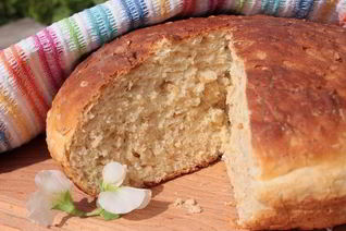 Хлеб с овсяными хлопьями