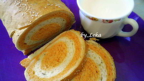 ШАГ 15. хлеб солнышко