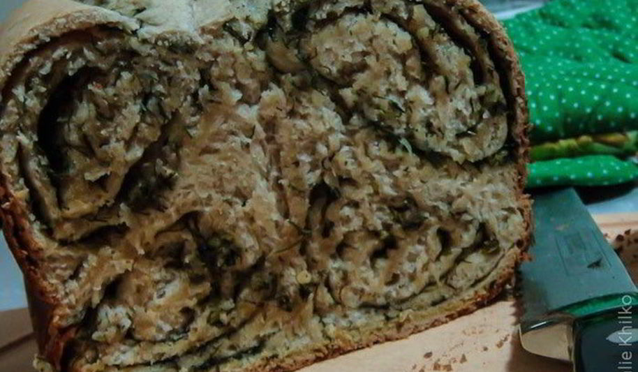 Рецепт хлебушек c чесночком