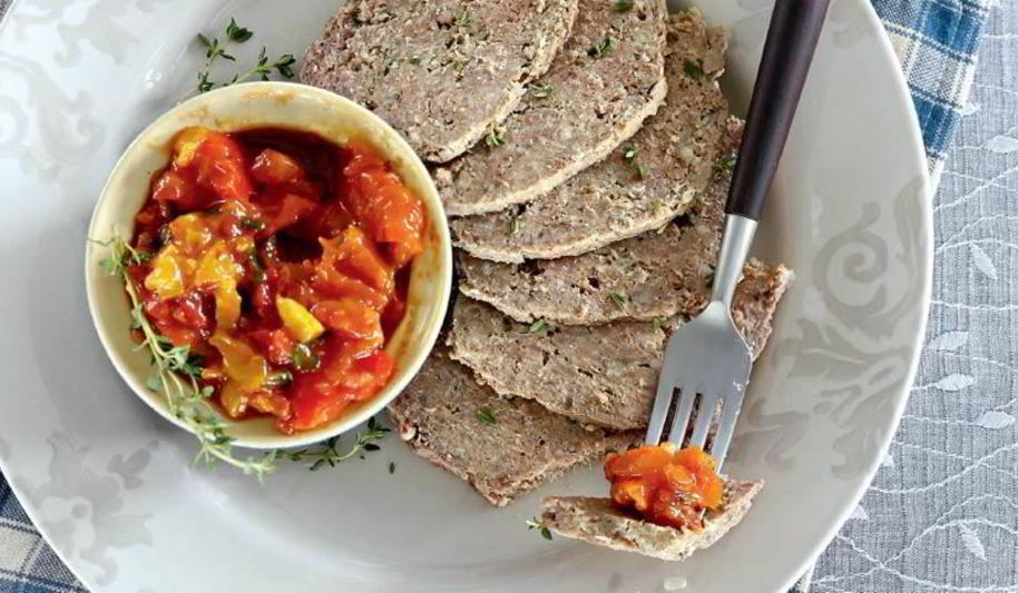 Рецепт холодный мясной хлеб с летней сальсой