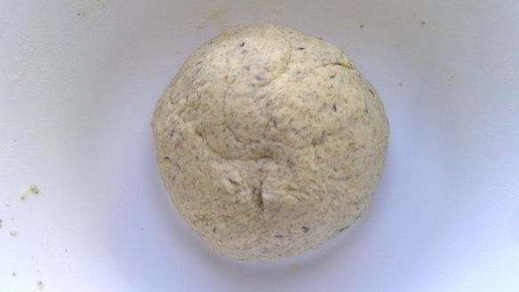 ШАГ 4. кукурузный хлеб с тмином и отрубями