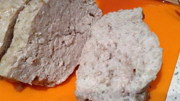 ШАГ 6. мясной хлеб леберкезе