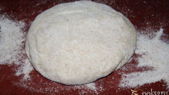 ШАГ 2. простой домашний хлеб с цельнозерновой мукой