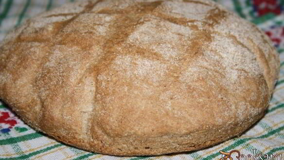 ШАГ 7. простой домашний хлеб с цельнозерновой мукой