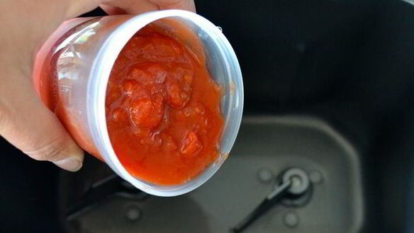 ШАГ 2. разборный томатный хлеб с начинкой