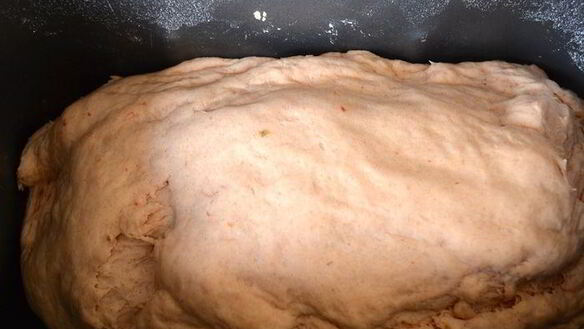 ШАГ 5. разборный томатный хлеб с начинкой