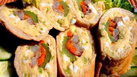 ШАГ 28. рыбный багет