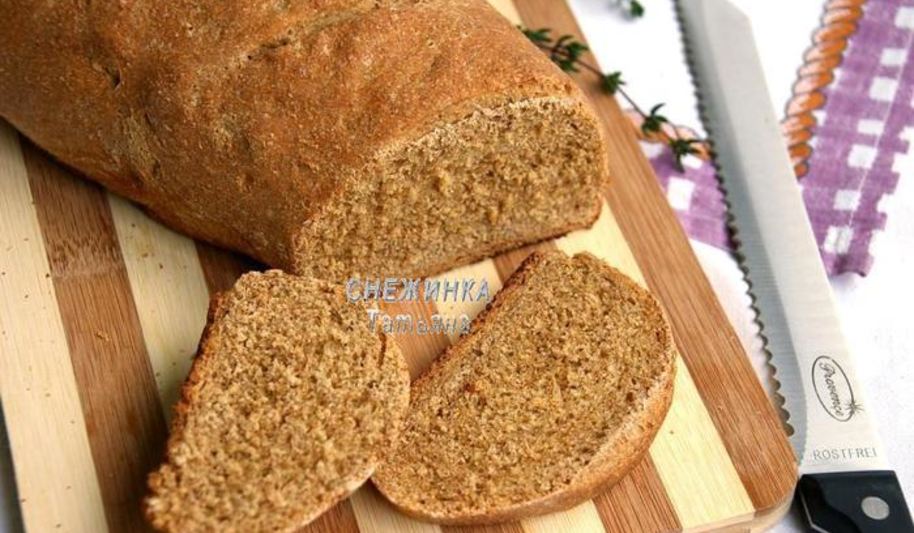 Рецепт ржаной хлеб на квасе с розмарином