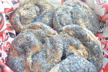 Ржаные хлебцы в маке