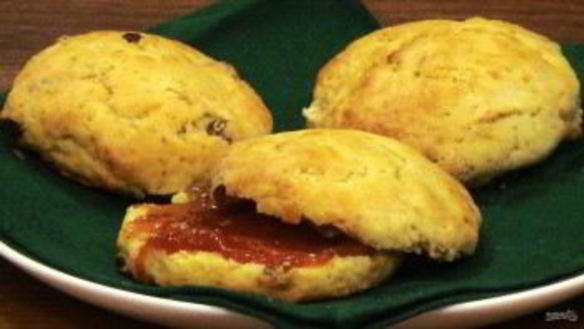 ШАГ 4. сконы с апельсиновой цедрой и изюмом