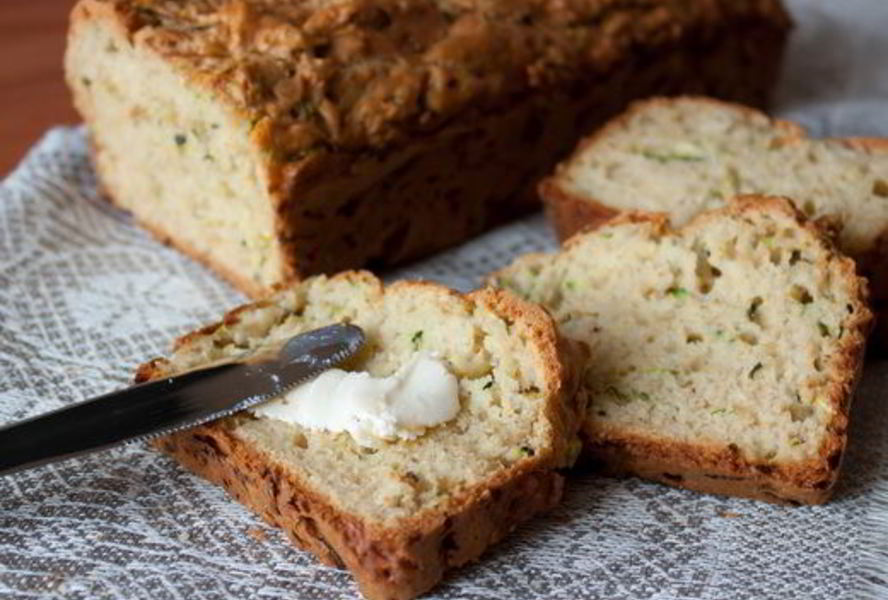 Сырно-кабачковый хлеб