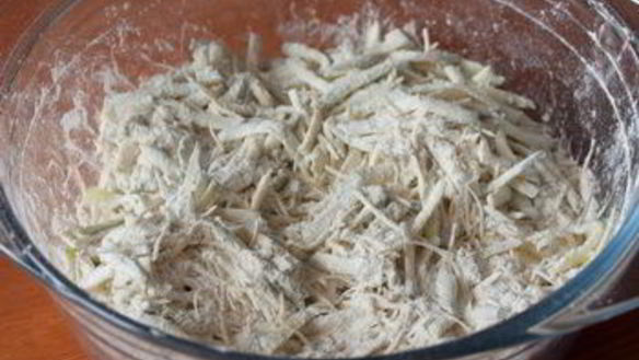 ШАГ 3. сырно-кабачковый хлеб