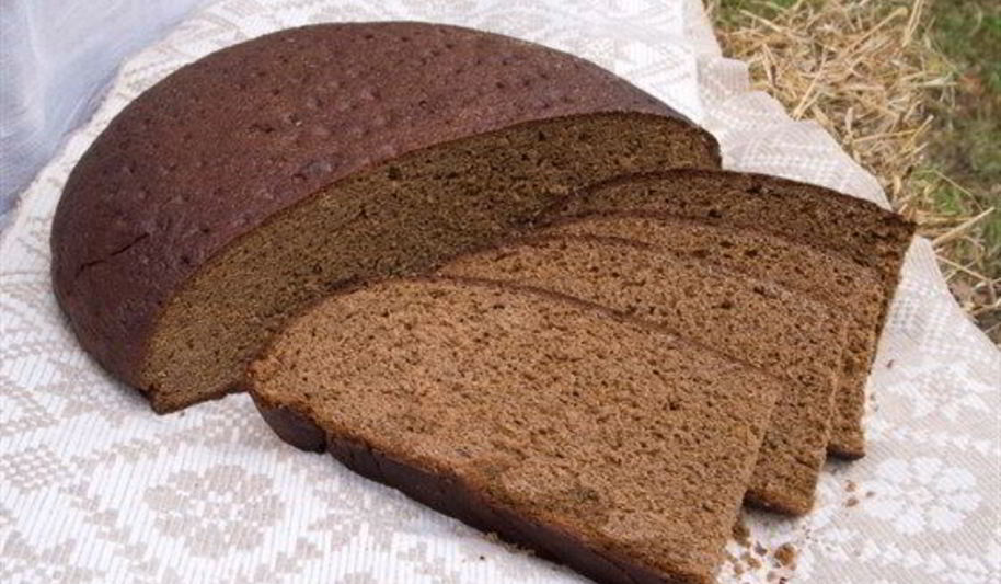 Рецепт темный ржано-пшеничный хлеб