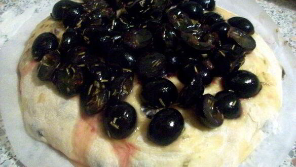 ШАГ 6. тосканский хлеб с виноградом