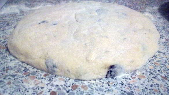 ШАГ 7. тосканский хлеб с виноградом