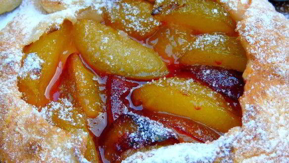 ШАГ 6. творожные мини-галеты со сливой