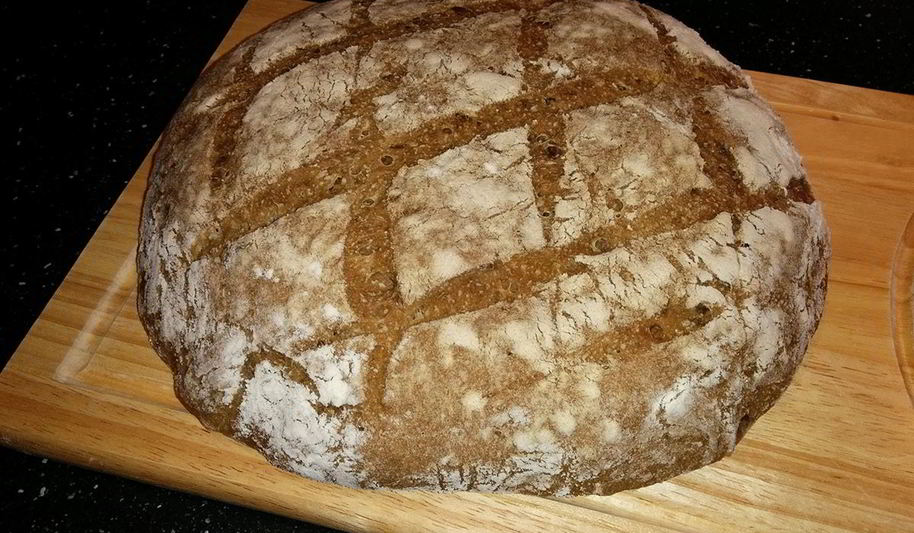 Рецепт заварной бездрожжевой хлеб