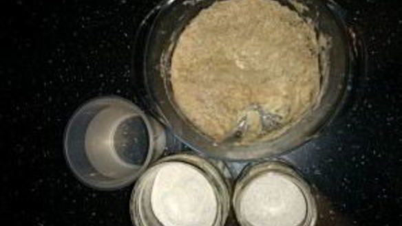 ШАГ 2. заварной бездрожжевой хлеб