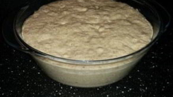 ШАГ 3. заварной бездрожжевой хлеб