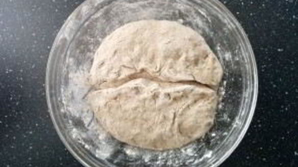 ШАГ 6. заварной бездрожжевой хлеб