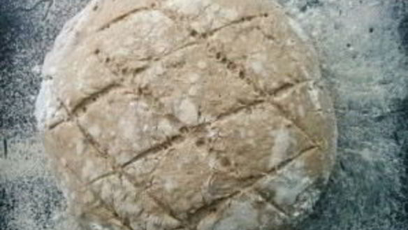 ШАГ 7. заварной бездрожжевой хлеб