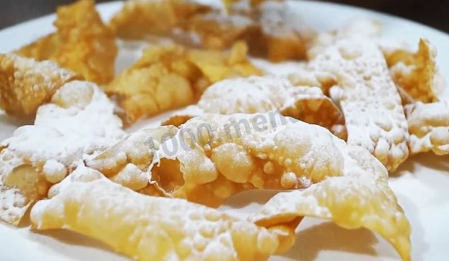 Рецепт хворост классический