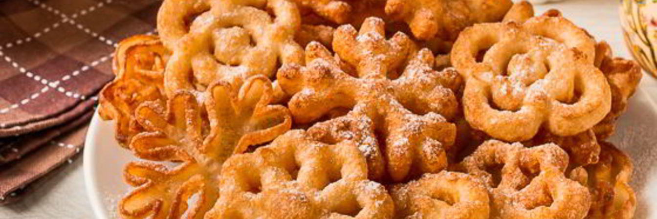 Хворост на формочках