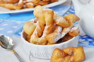 Хворост на кефире