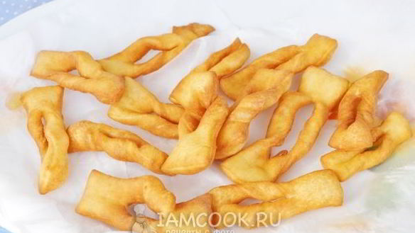 ШАГ 8. хворост на кефире