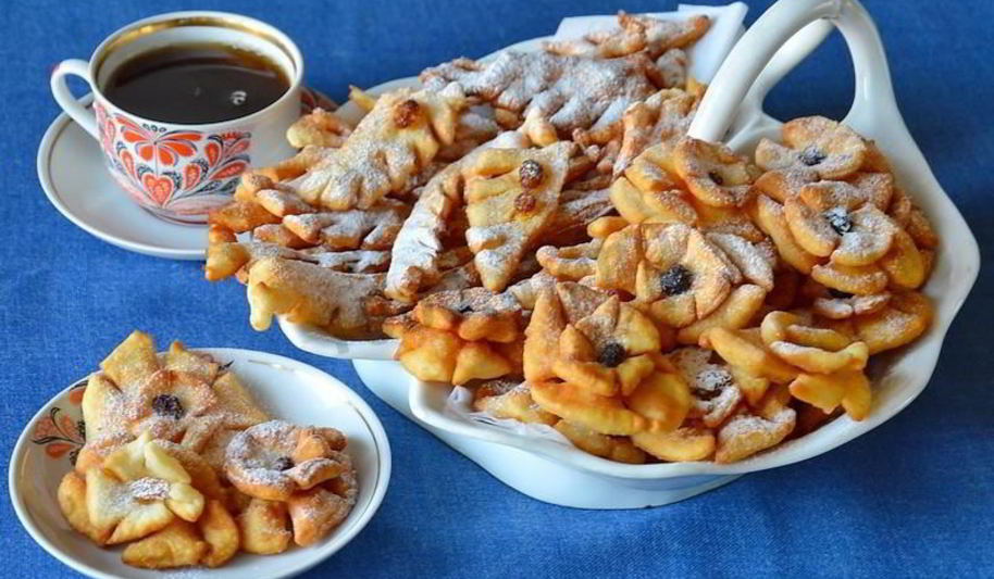 Рецепт хворост на молоке