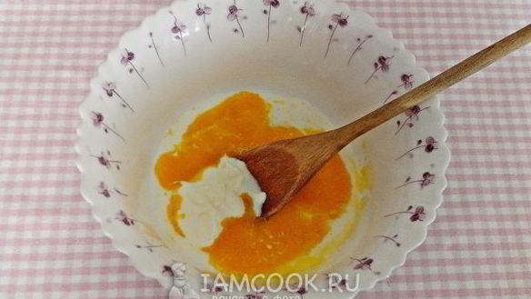 ШАГ 5. хворост на желтках